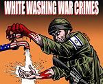 White washing war crimes by Latuff2