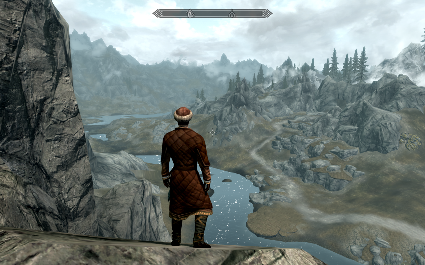 nice scenery.  I'm still not used to how far you can see in modern games.  I upgraded my computer in 2010, before that I only played tfc and lower-end games like morrowind